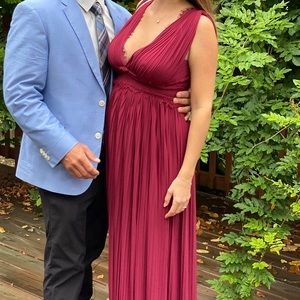 ASOS Design Premium Lace Insert Dress